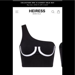 HEIRESS BEVERLY HILLS crop top